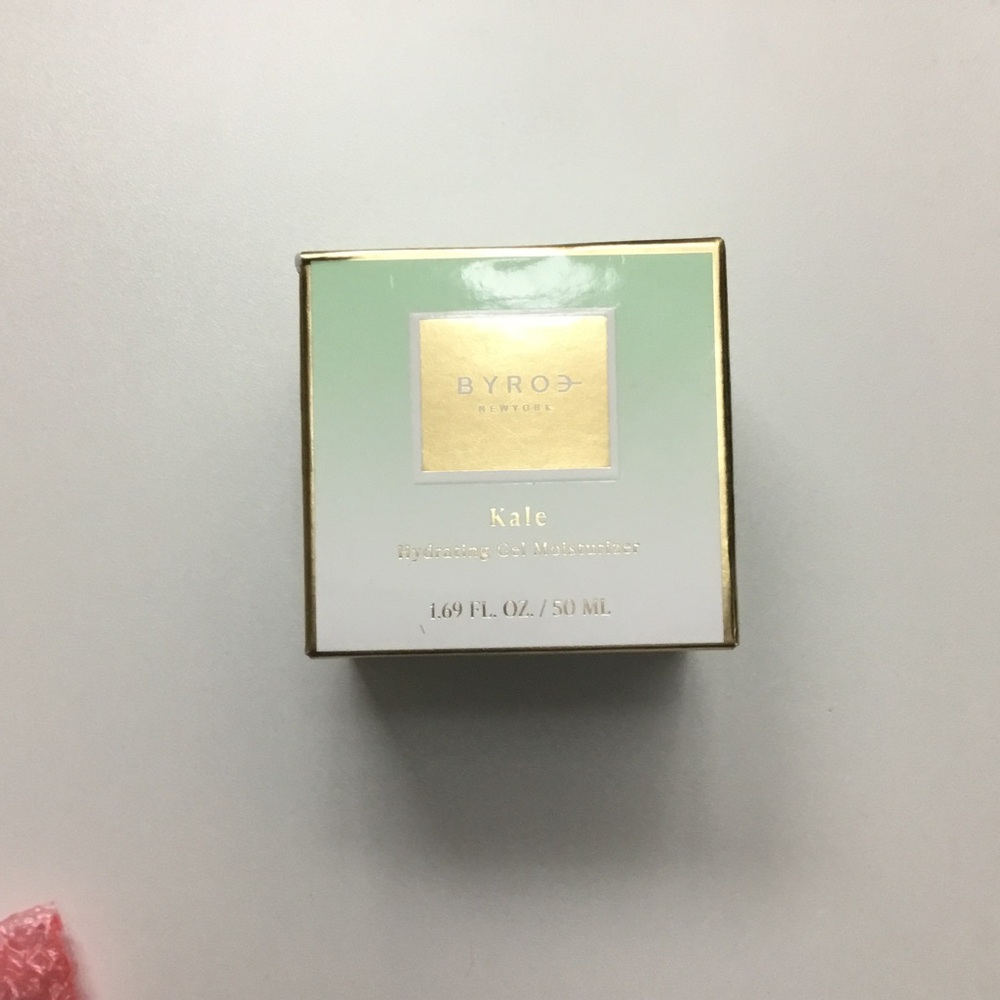 Byroe Kale Hydrating Gel Moisturizer - Green and Gold